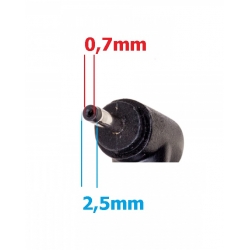 Przewód - kabel serwisowy 1,2m do zasilacza 2,5mm x 0,7mm - ASUS